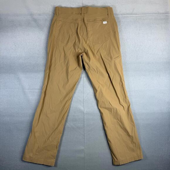 Orvis Tech Pants Mens 32x30 Khaki Trek Quick Dry 5 Pocket Jackson Nylon - Picture 3 of 7